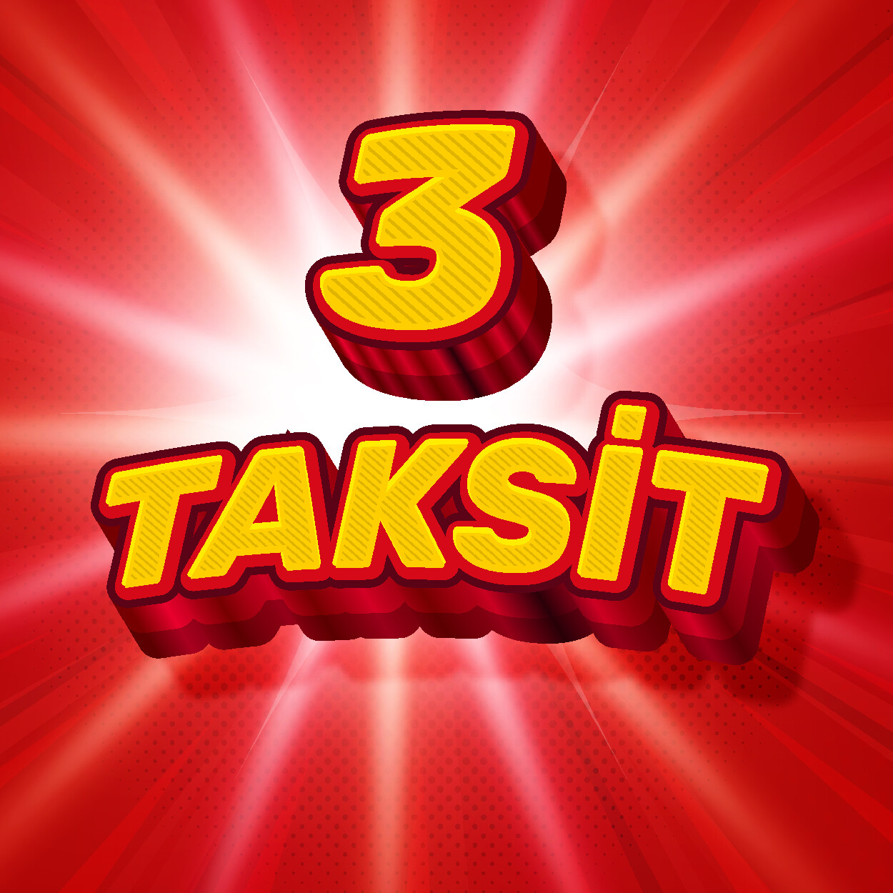 PEŞİN FİYATINA 3 TAKSİT